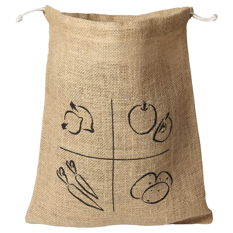 Sac en jute Taille M - ah table !