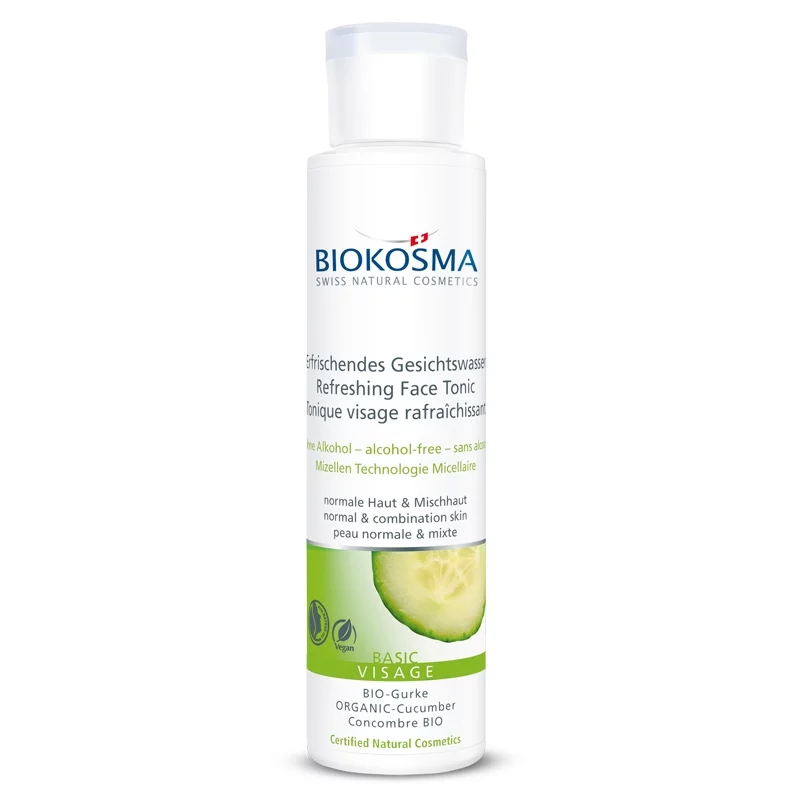 Erfrischendes BIO-Gesichtswasser Gurke - 150ml - Biokosma Basic