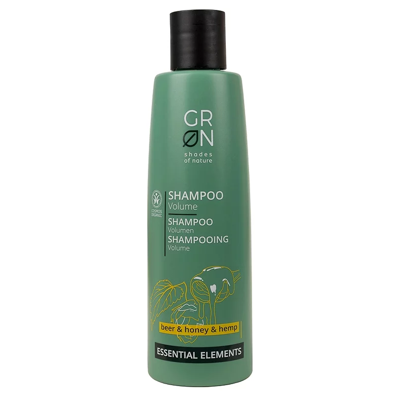 Shampooing volume BIO bière, miel & chanvre - 250ml - GRN