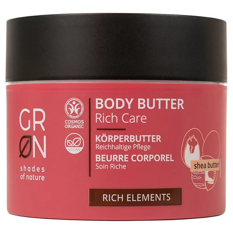 Reichhaltige BIO-Körperbutter Shea Butter - 200ml - GRN