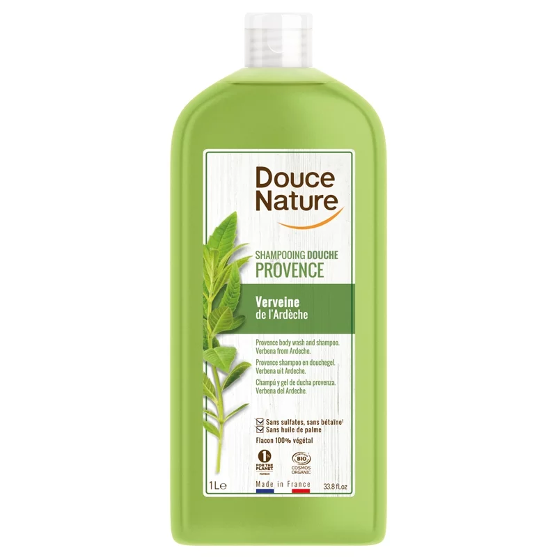 Shampooing douche Provence BIO verveine - 1l - Douce Nature