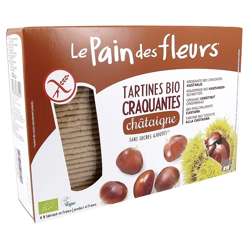 Kastanien BIO-Schnitten - 300g - Le pain des fleurs