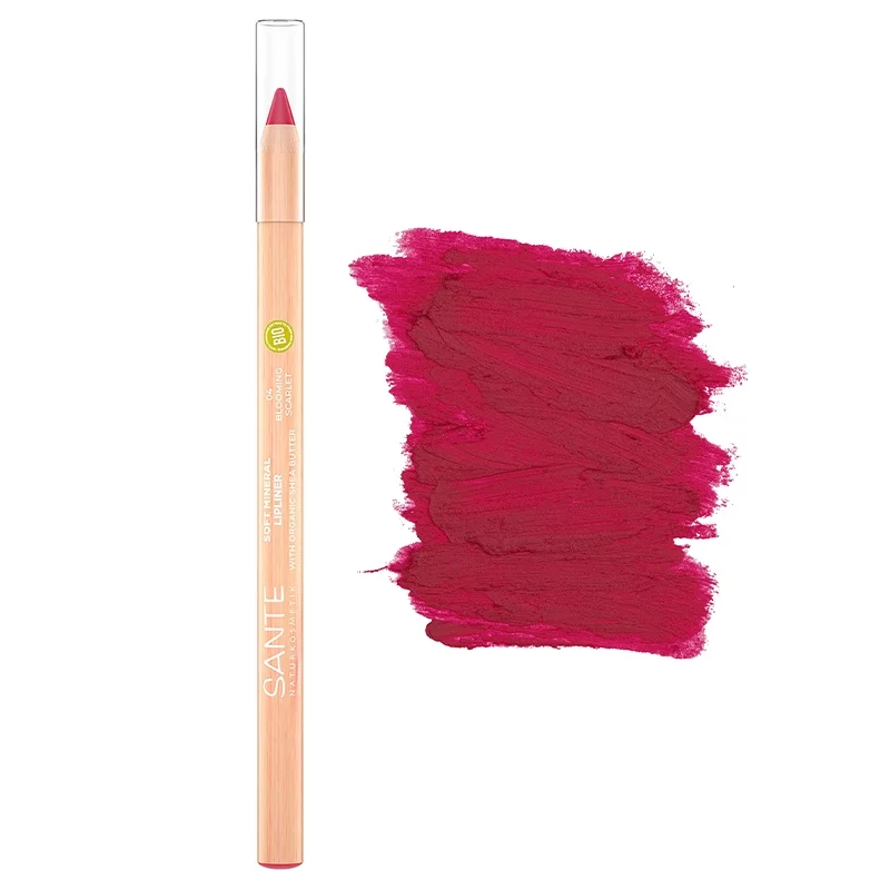 BIO-Lippenkonturenstift N°04 Blooming Scarlet - 1,14g - Sante