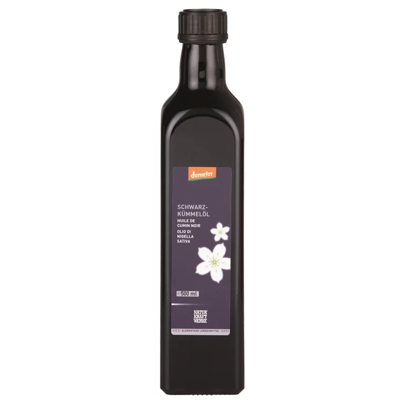 Huile de cumin noir BIO - 500ml - NaturKraftWerke