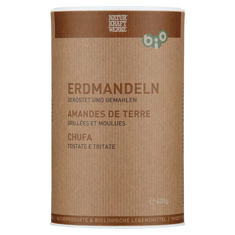 Amandes de terre grillées & moulues BIO - 400g - NaturKraftWerke