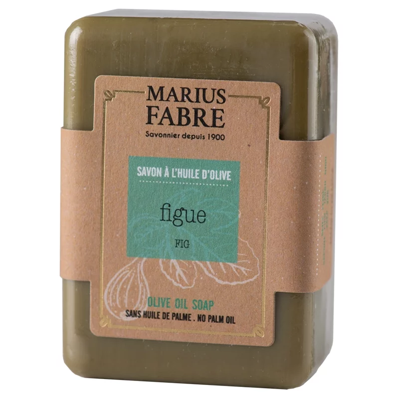 Seife mit Olivenöl & Feigen - 150g - Marius Fabre