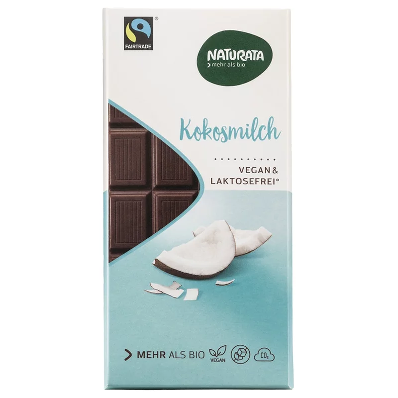 Chocolat spécial noix de coco BIO - 100g - Naturata