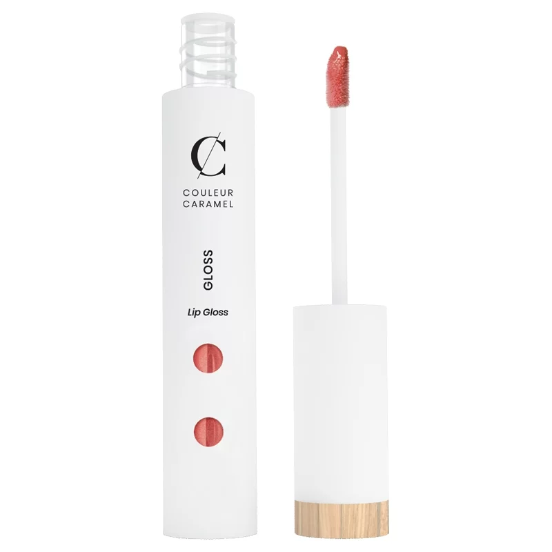 Gloss BIO N°808 Corail nacré - 5g - Couleur Caramel