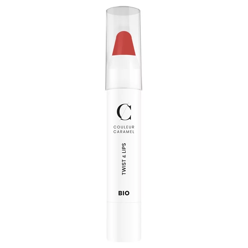 Twist & lips BIO N°410 Corail - 3g - Couleur Caramel