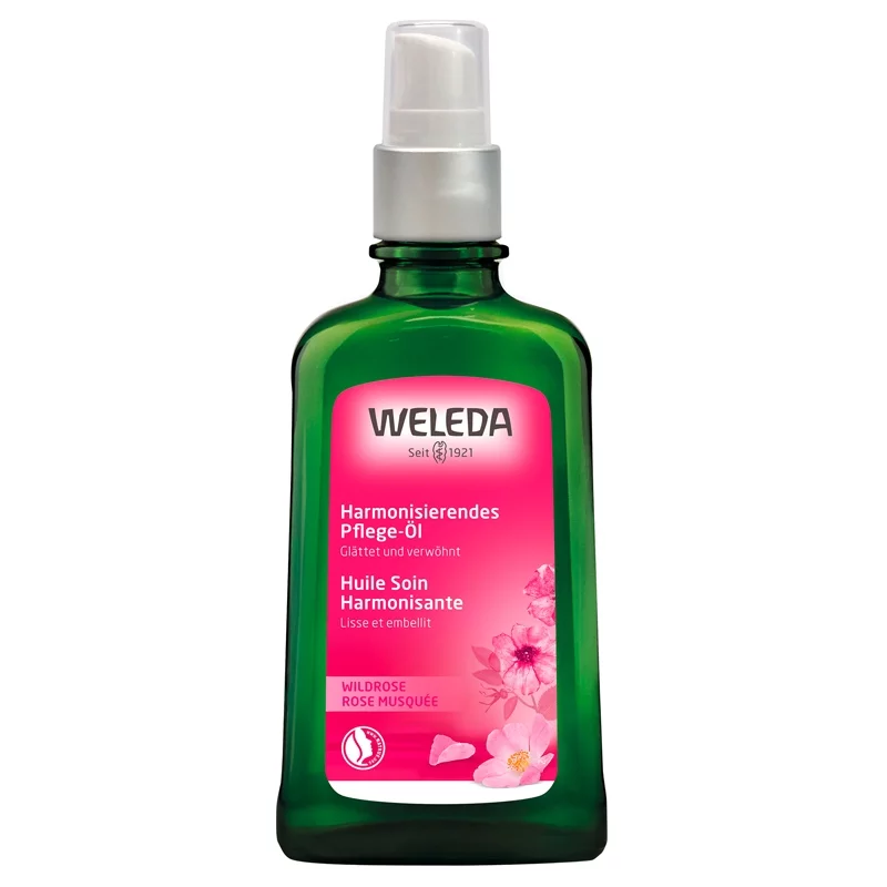 Huile soin harmonisante BIO rose musquée - 100ml - Weleda