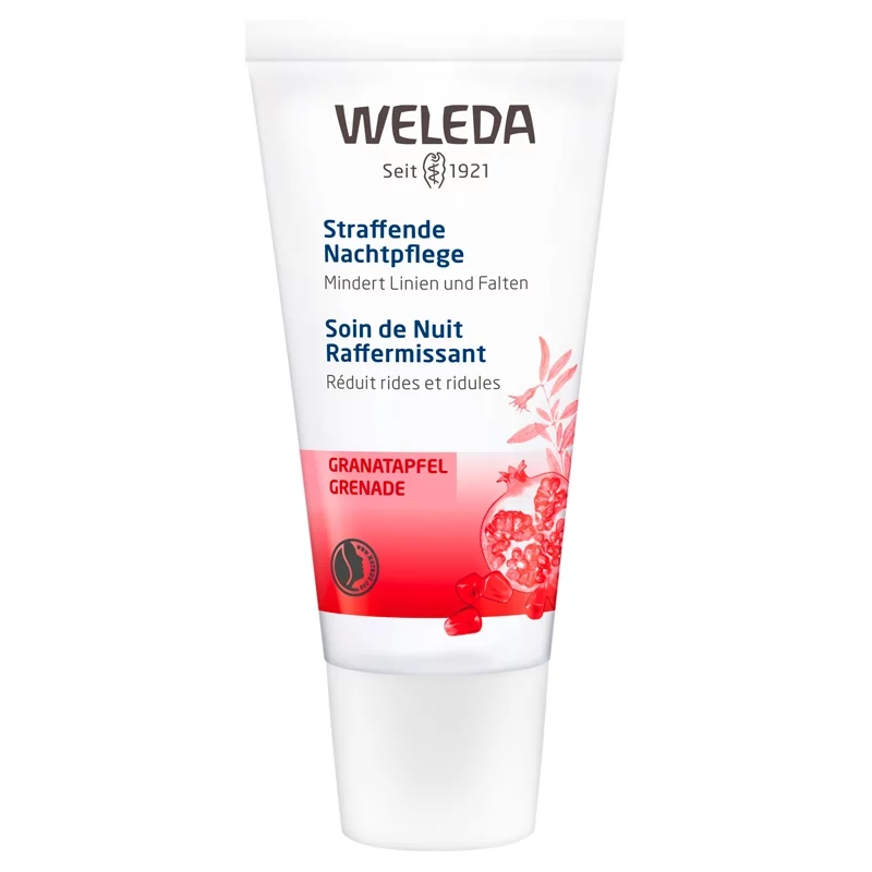 Soin de nuit raffermissant BIO grenade - 30ml - Weleda