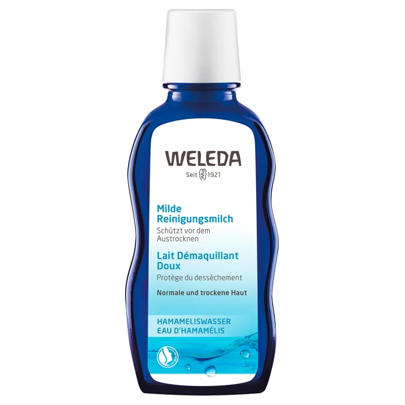 Milde BIO-Reinigungsmilch Zaubernuss ﻿- 100ml - Weleda