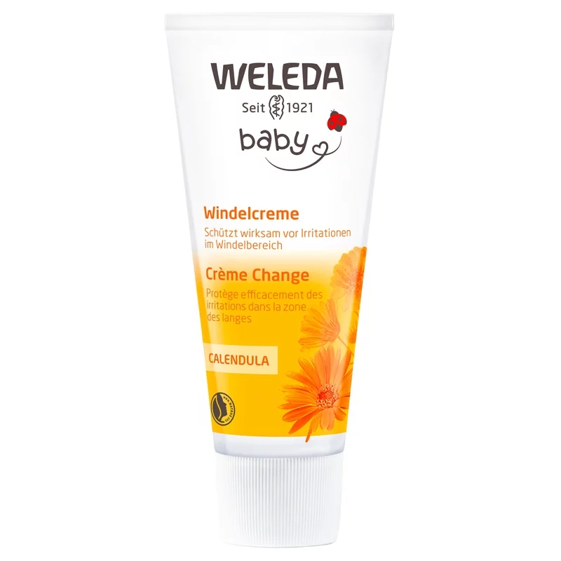 Crème change bébé BIO calendula - 75ml - Weleda