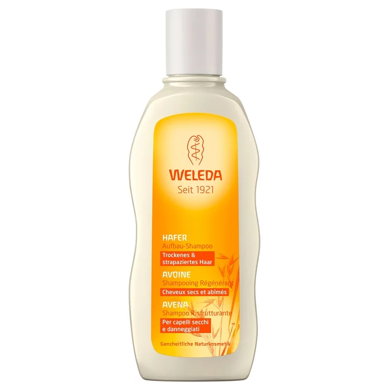 Shampooing régénérant BIO ﻿avoine - 190ml - Weleda