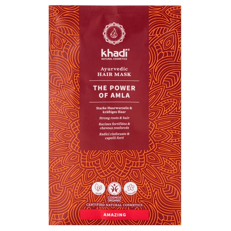 Ayurvedische BIO-Haarmaske Starke Haarwurzeln Amla - 50g - Khadi