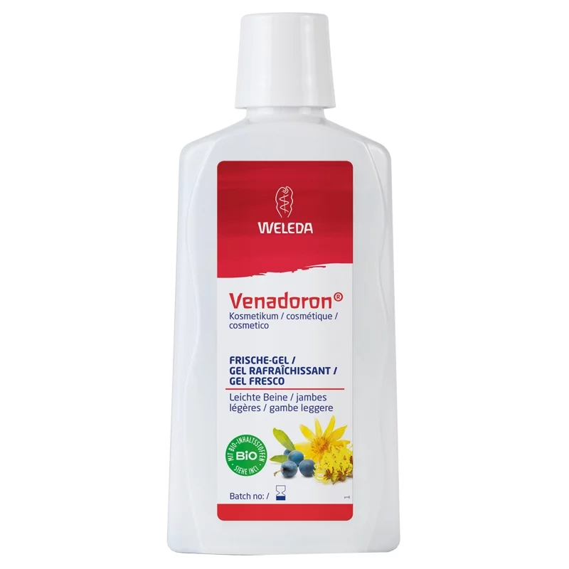 Gel rafraîchissant jambes légères "Venadoron" agrumes - 200ml - Weleda