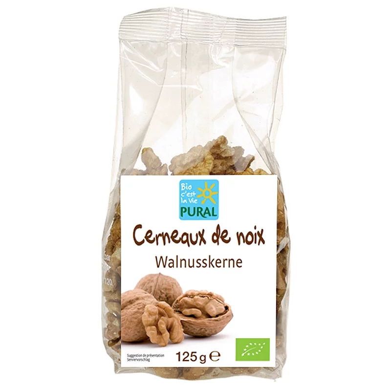 Cerneaux de noix BIO - 125g - Pural