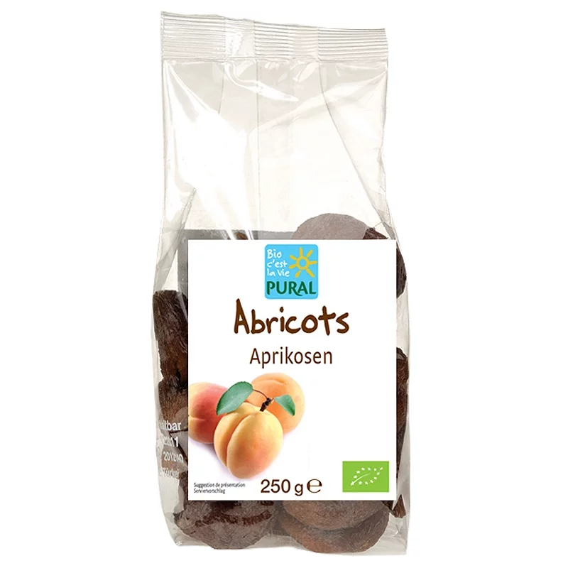 BIO-Aprikosen entsteint - 250g - Pural