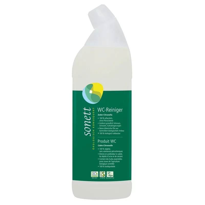 Ökologischer WC-Reiniger Zeder & Citronella - 750ml - Sonett﻿