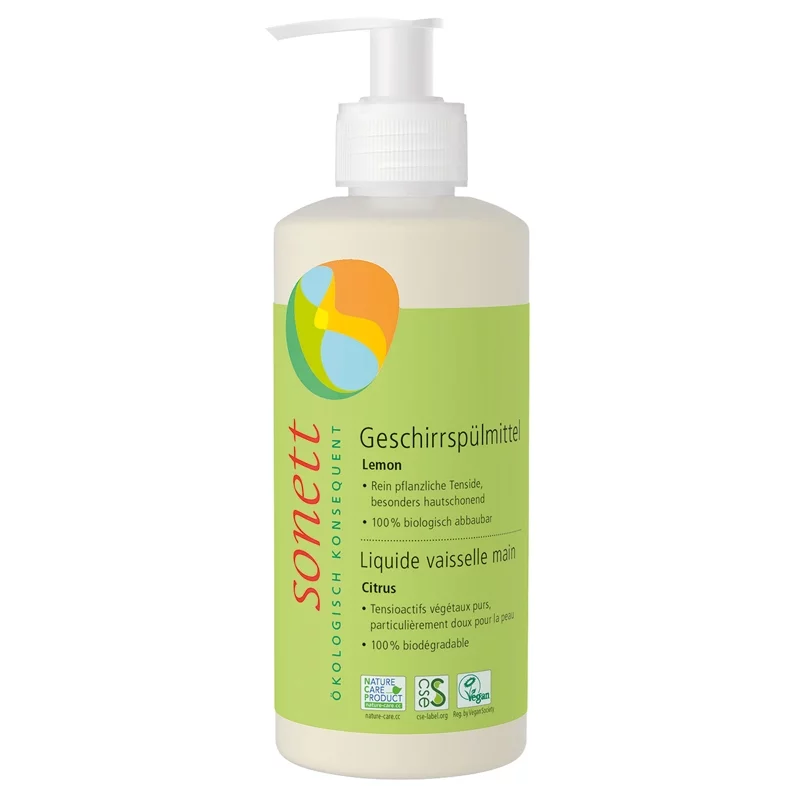 Ökologisches Geschirrspülmittel Lemongrass - 300ml - Sonett﻿