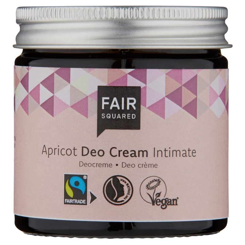Déodorant crème intime BIO abricot - 50ml - Fair Squared