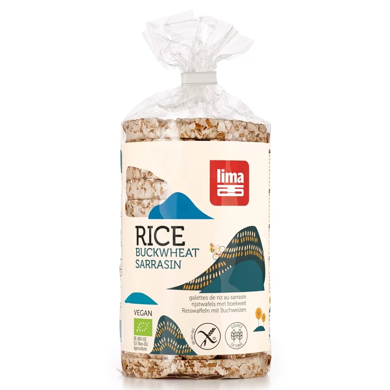 Galettes de riz au sarrasin BIO - 100g - Lima