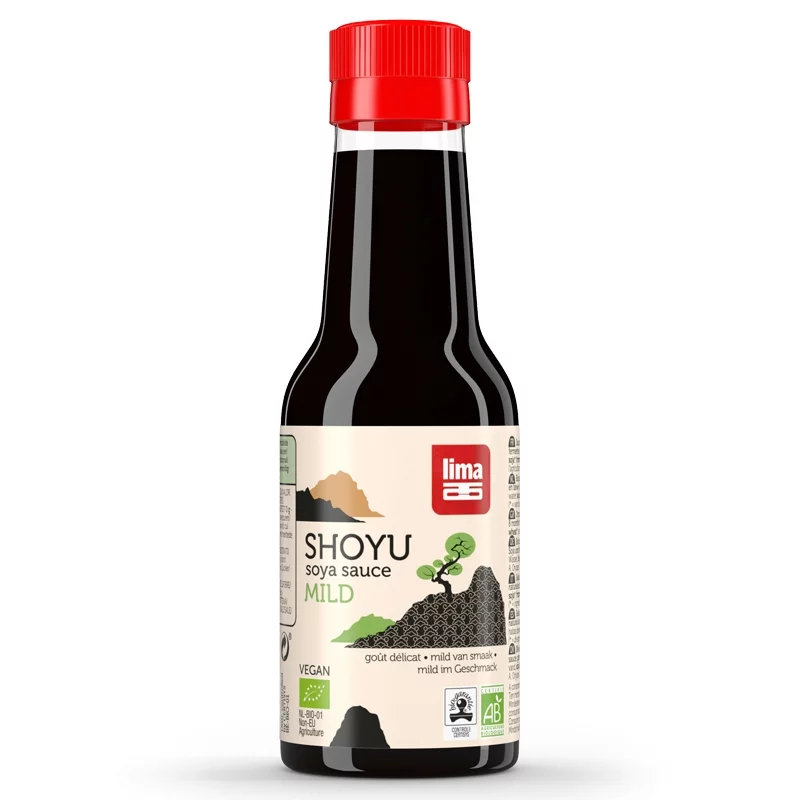 BIO-Sauce aus Soja & Weizen - Shoyu - 145ml - Lima