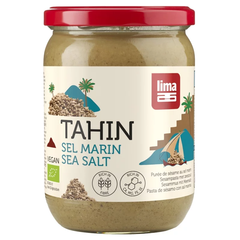 Crème de sésame au sel marin BIO - Tahin - 500g - Lima