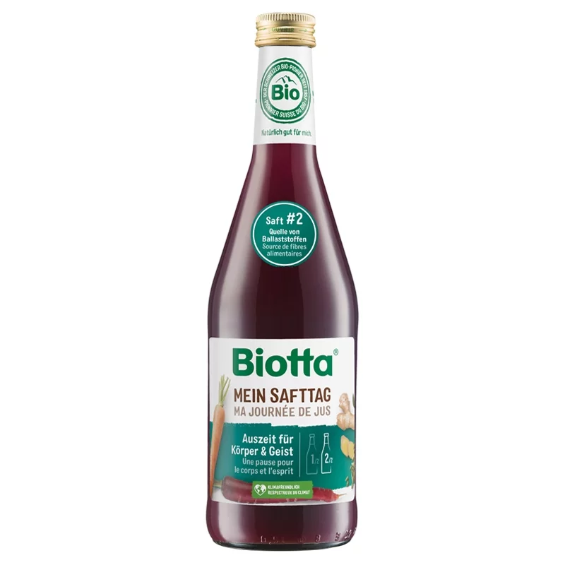 Ma journée de jus n°2 BIO - 500ml - Biotta