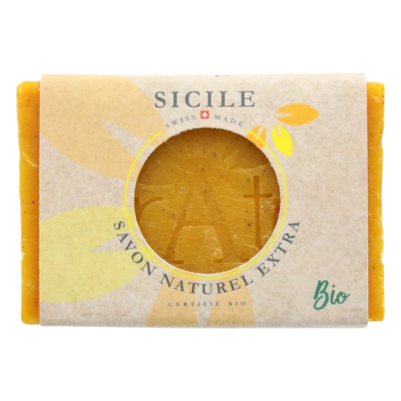 Savon BIO Sicile olive, agrumes & cèdre - 100g - terAter