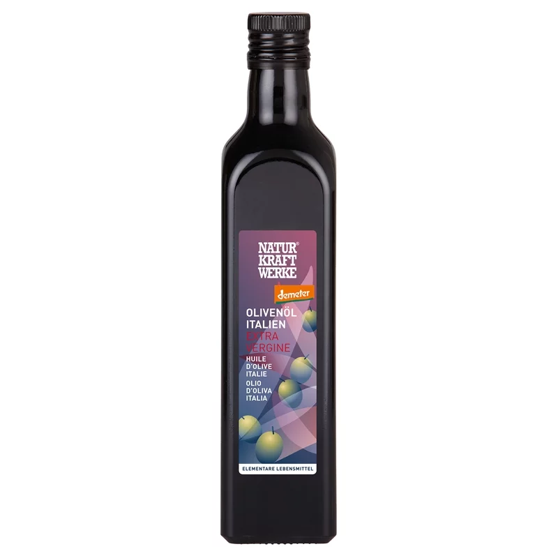 BIO-Olivenöl extra vergine Italien - 500ml - NaturKraftWerke