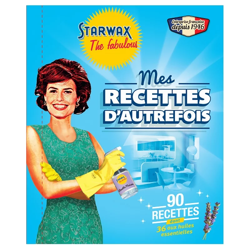 Livre "Mes recettes d'autrefois" en français - Starwax The fabulous