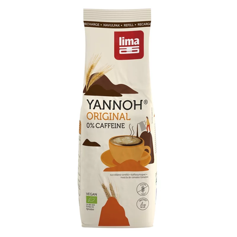 Nachfüllpackung Heisses BIO-Getränk aus geröstetem Getreide - 250g - Lima Nachfüllpackung Heisses BIO-Getränk aus geröstetem Getreide - 250g - Lima
