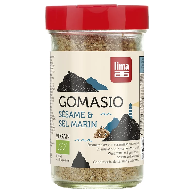 Gerösteter BIO-Sesam & Meersalz - Gomasio - 90g - Lima