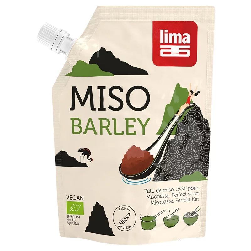 Pâte d'orge & soja BIO - Barley miso - 300g - Lima
