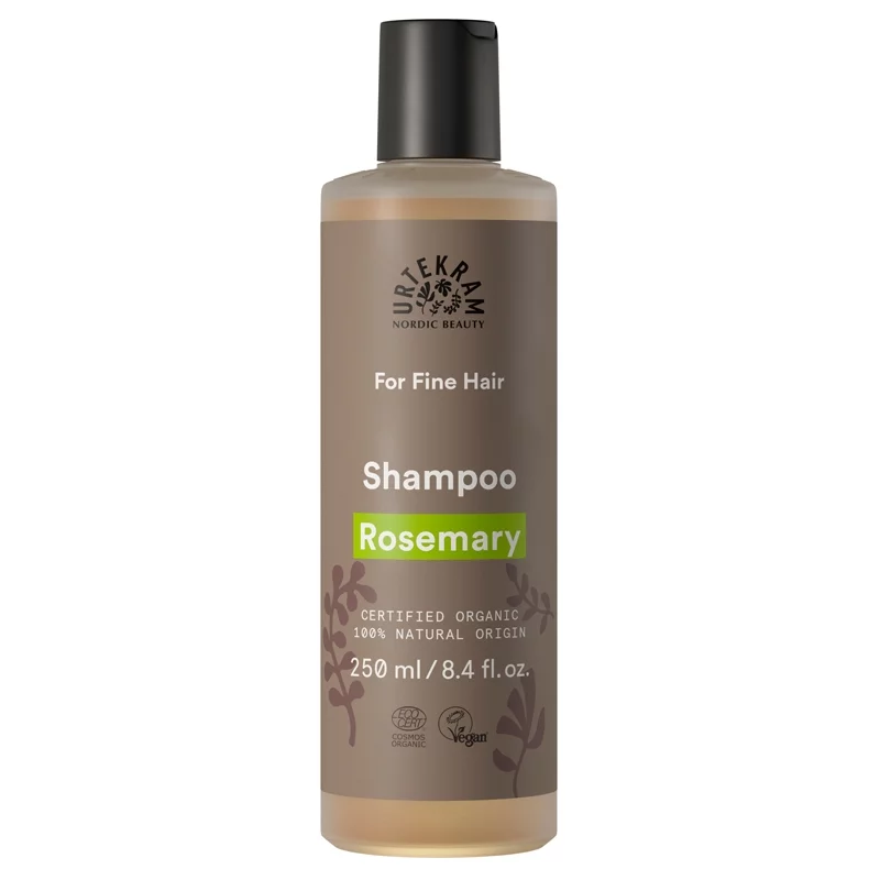 Shampooing cheveux fins BIO romarin - 250ml - Urtekram Shampooing cheveux fins BIO romarin - 250ml - Urtekram