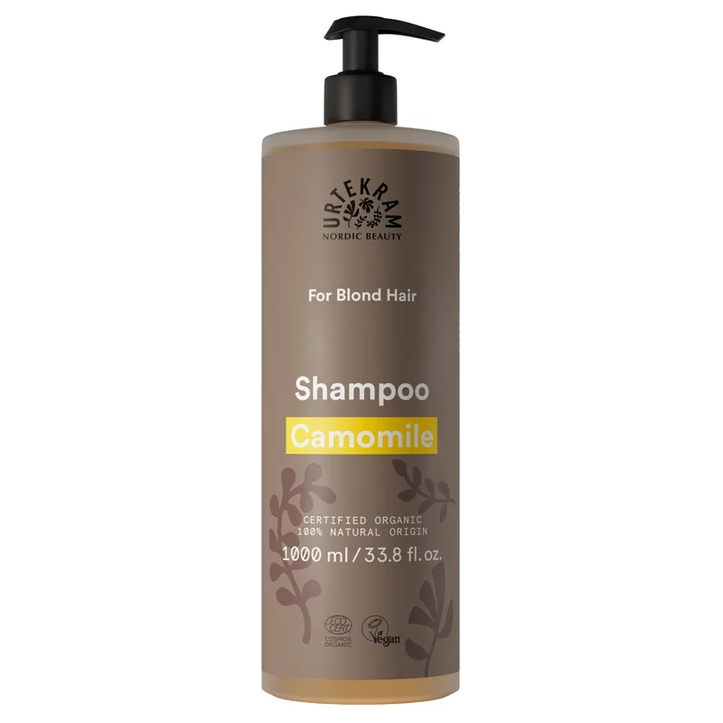 Shampooing cheveux blonds BIO camomille - 1l - Urtekram