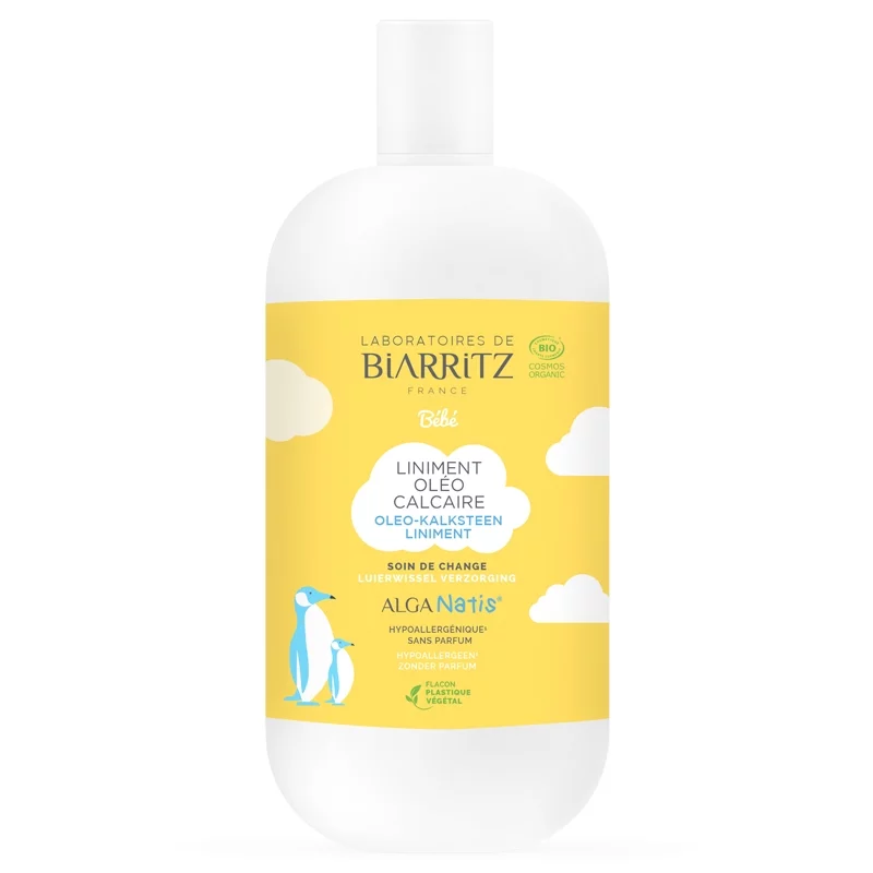 Baby Oleo-kalkhaltiges BIO-Balsam Parfümfrei - 200ml - Laboratoires de Biarritz