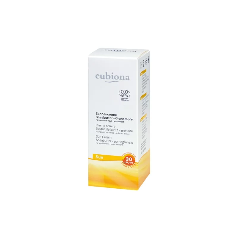 BIO-Sonnencreme LSF 30 Granatapfel & Sheabutter - 50ml - Eubiona