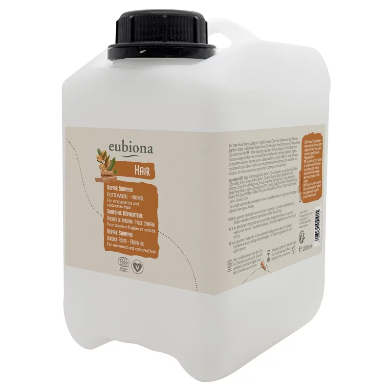 BIO-Repair-Shampoo Klettenwurzel & Arganöl - 2l - Eubiona
