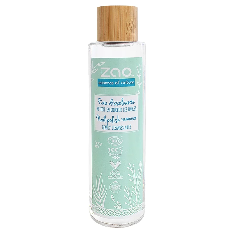 Eau dissolvante pour vernis à ongles BIO - 100ml - Zao