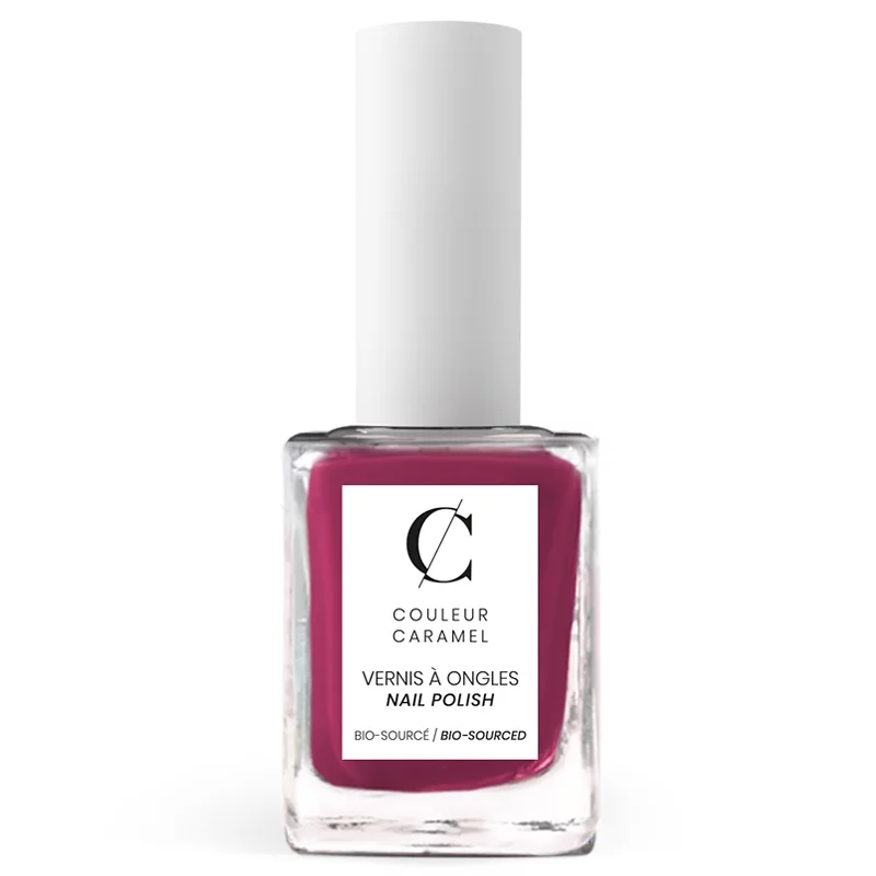 Vernis à ongles brillant Rose magenta N°91 - 11ml - Couleur Caramel