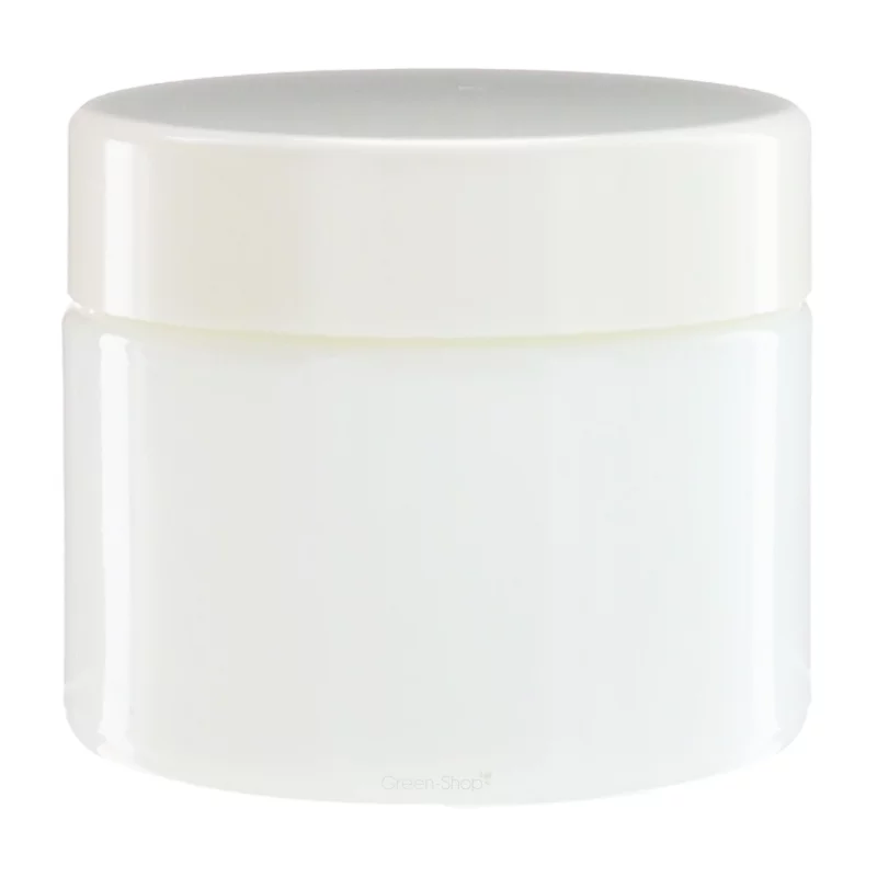 Pot en verre blanc 50ml avec couvercle à vis - Aromadis