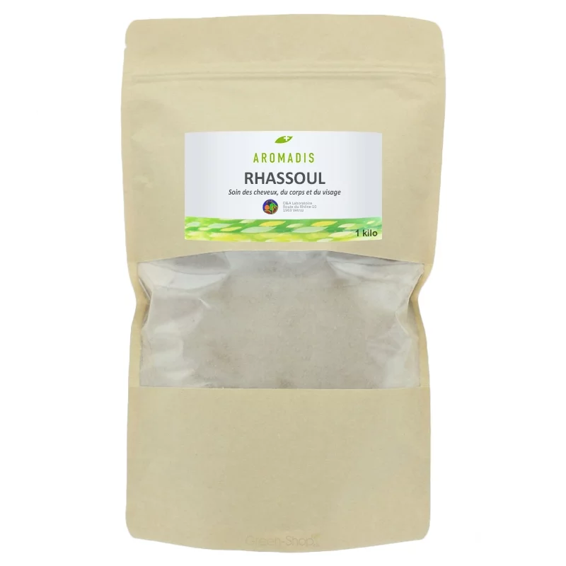 Rhassoul extrafein - 1kg - Aromadis Rhassoul extrafein - 1kg - Aromadis