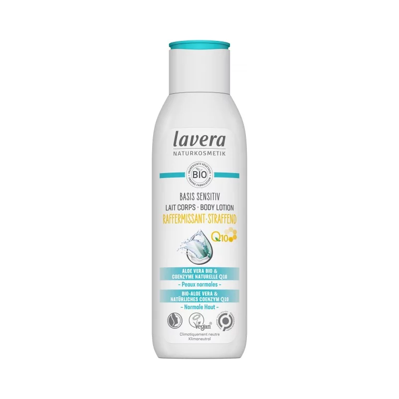 Lait corps raffermissant BIO ﻿jojoba & coenzyme Q10 - 250ml - Lavera