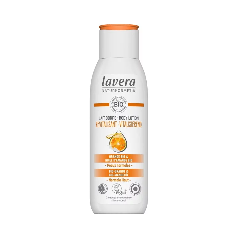 Vitalisierende BIO-Bodylotion Orange & Mandel - 200ml - Lavera