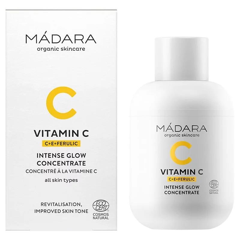 Natürliches Konzentrat Vitamin C, E & Ferulasäure - 30ml - Mádara