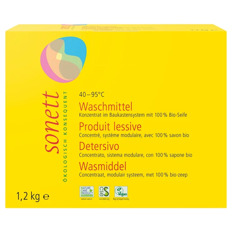 Ökologisches Waschpulver Universal - 1,2kg - Sonett﻿