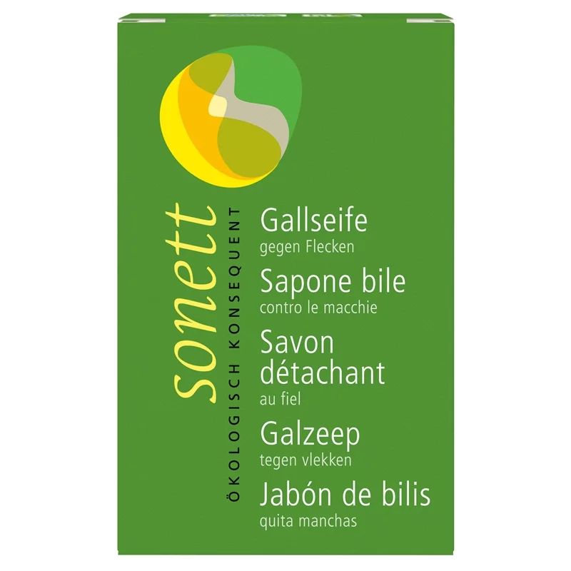 Ökologische Gallseife - 100g - Sonett Ökologische Gallseife - 100g - Sonett