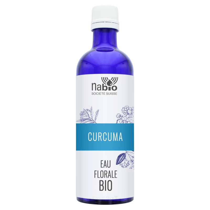 Eau florale BIO Curcuma - 200ml - Nabio